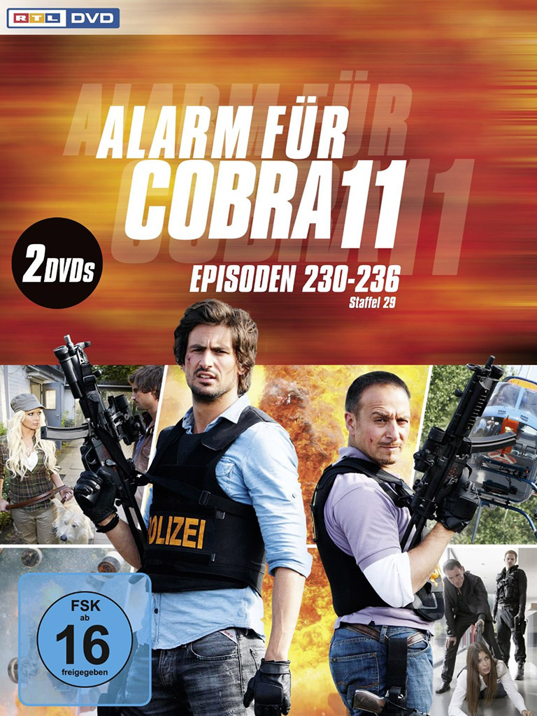 DVD Cover Alarm für Cobra 11 Staffel 29